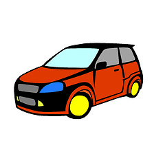 Image showing cars vector