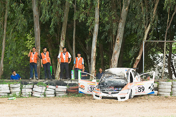 Image showing Touring car race in Pattaya, Thailand, June 2012