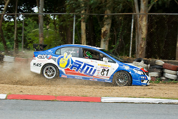 Image showing Touring car race in Pattaya, Thailand, June 2012