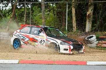 Image showing Touring car race in Pattaya, Thailand, June 2012