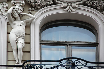 Image showing Art Nouveau in Riga