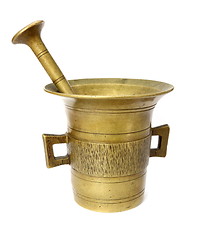 Image showing brass container