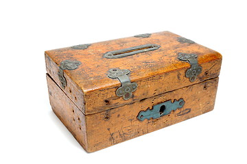 Image showing wooden moneybox