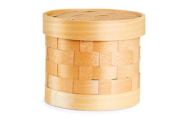 Image showing Birch bark container