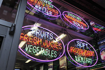 Image showing Deli Neon Signs