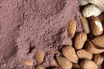 Image showing cacao and nuts