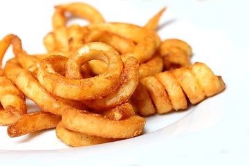 Image showing curly fries