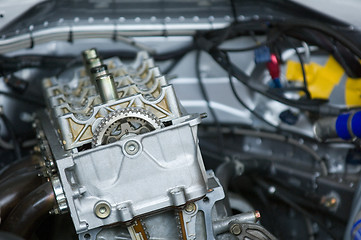 Image showing DOHC engine