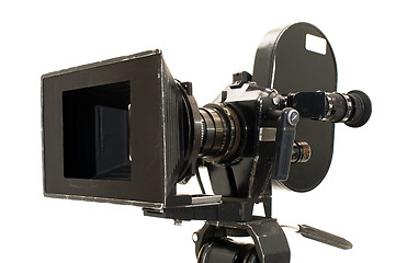 Image showing Professional 35 mm the movie camera.