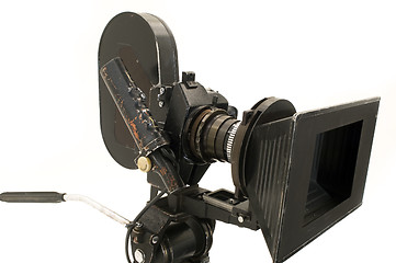 Image showing Professional 35 mm the movie camera.