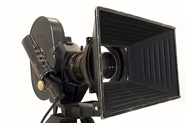 Image showing Professional 35 mm the movie camera.