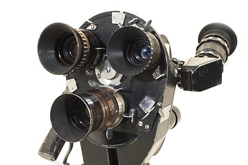 Image showing Professional 35 mm the movie camera.