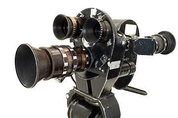 Image showing Professional 35 mm the movie camera.