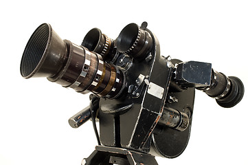 Image showing Professional 35 mm the movie camera.