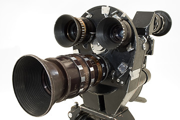 Image showing Professional 35 mm the movie camera.