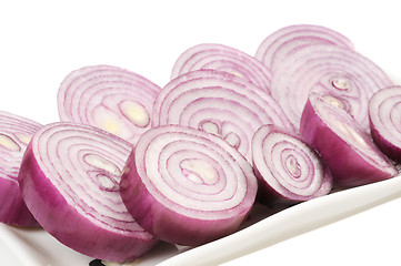 Image showing Ð ÐŽhopped red onion