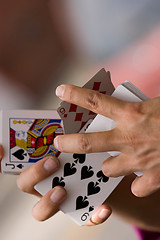 Image showing Street magician