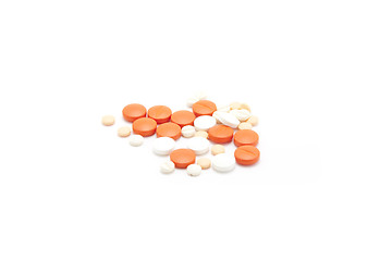 Image showing pills isolated on white background