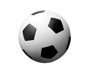 Image showing Football. Isolated object on a white background