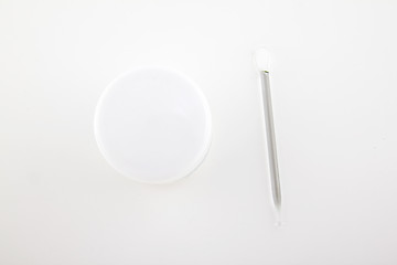 Image showing Cream container with glass stick