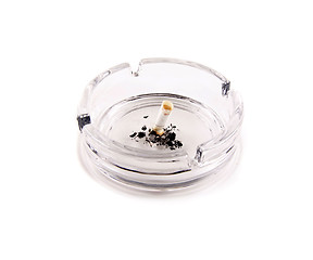 Image showing Ashtray Isolated on White