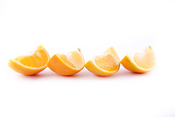 Image showing orange slice isolated