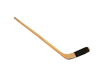 Image showing Hokey stick on the  white background