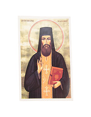 Image showing religious icon painted on paper