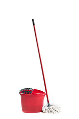 Image showing Cleaning mop isolated