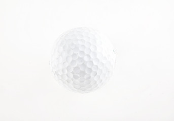 Image showing Golf ball isolated on white