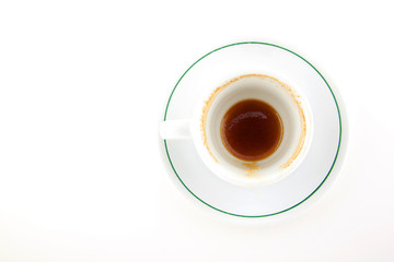 Image showing empty cup of coffe