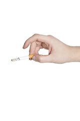 Image showing cigarette smoke