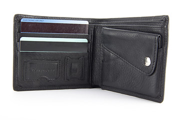 Image showing credit card in a purse
