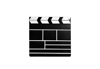 Image showing movie clapboard