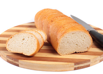 Image showing sliced fresh bread