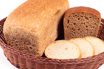 Image showing various sliced bread in poket