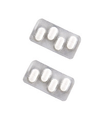 Image showing Two pill packs