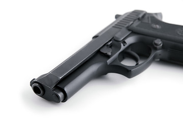 Image showing gun close up isolated