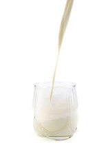 Image showing pour milk isolated