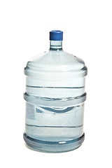 Image showing big plastic bottle for potable water