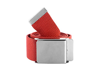 Image showing red belt