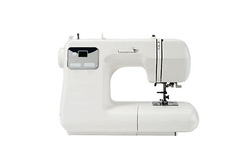 Image showing Modern sewing machine