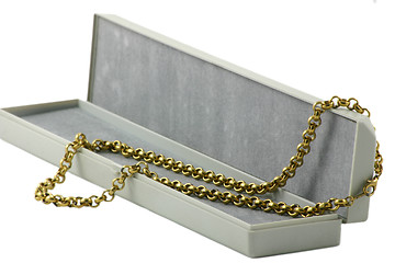 Image showing gold chain