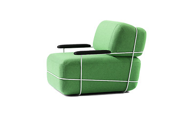 Image showing Green chair