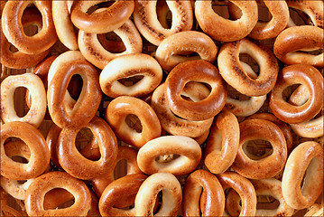 Image showing bagels texture