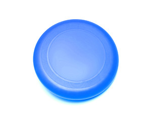 Image showing blue plate on white background