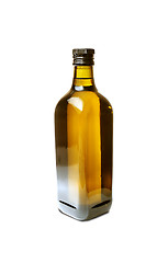 Image showing olive oil bottle isolated on white