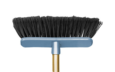 Image showing plastic broom isolated on white background