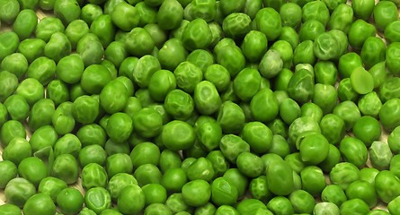 Image showing Shelling peas