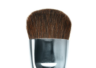 Image showing brush to makeup isolated on white background